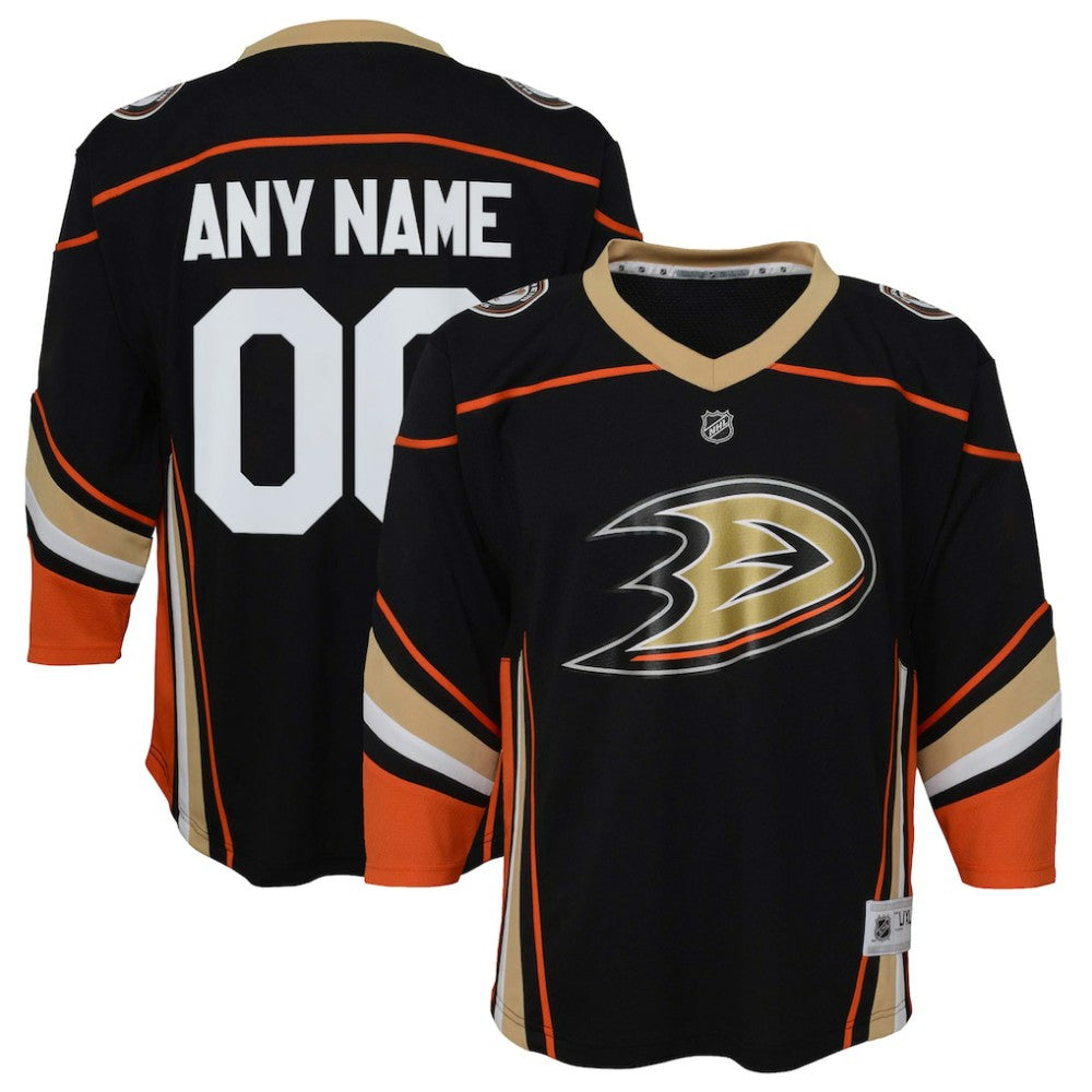 Anaheim Ducks Youth Home Replica Custom Jersey -  NHL Jerseys