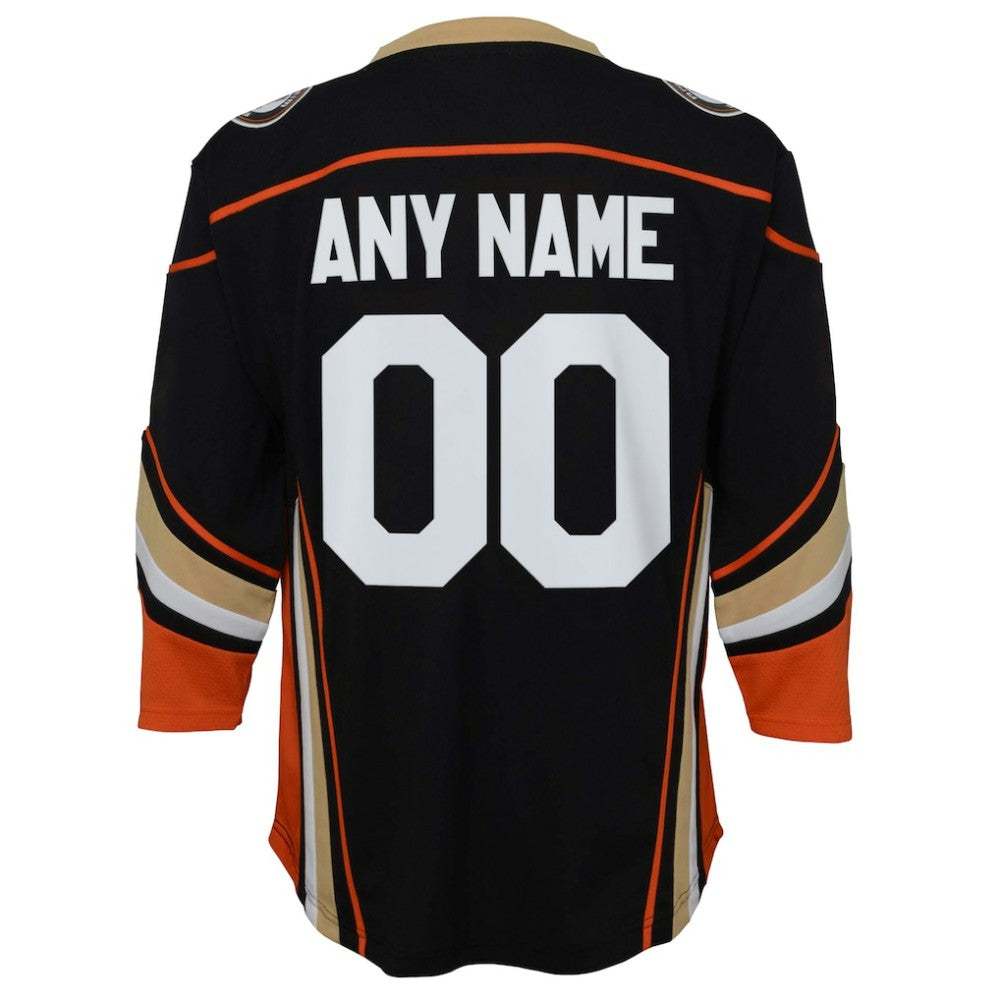 Anaheim Ducks Youth Home Replica Custom Jersey -  NHL Jerseys