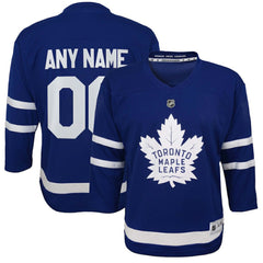 Toronto Maple Leafs Youth Home Replica Custom Jersey -  NHL Jerseys