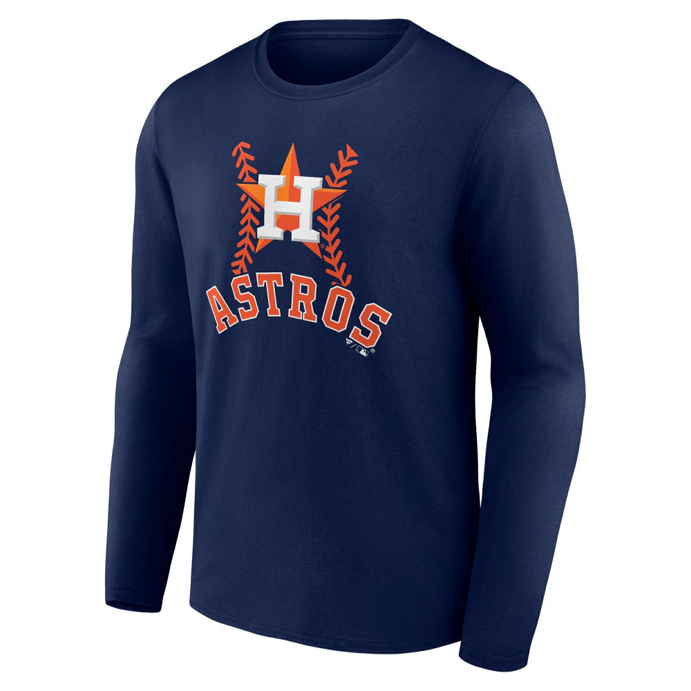 Yordan Alvarez Houston Astros Fastball Player Name & Number Long Sleeve T-Shirt - MLB T-shirts