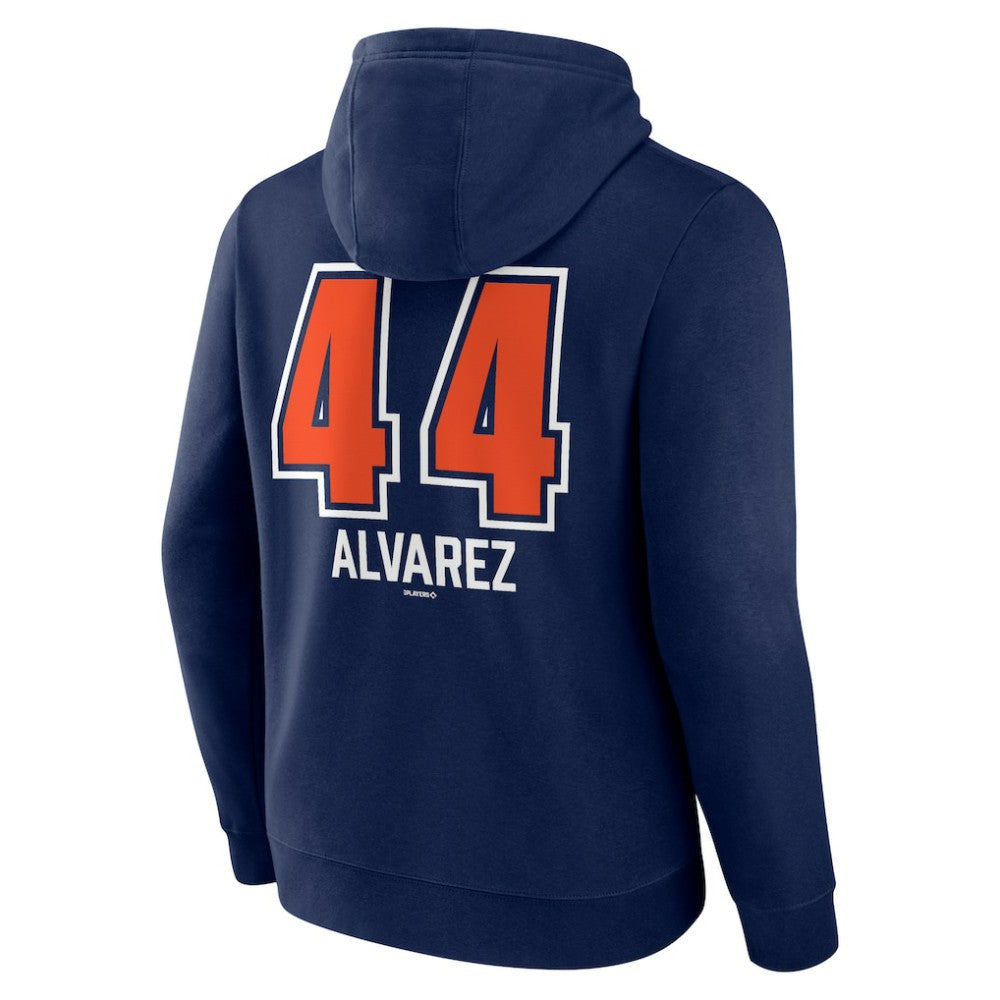 Yordan Alvarez Houston Astros Fastball Player Name & Number Pullover Hoodie - MLB Hoodies