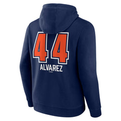 Yordan Alvarez Houston Astros Fastball Player Name & Number Pullover Hoodie - MLB Hoodies