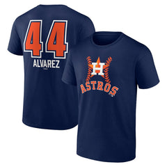 Yordan Alvarez Houston Astros Fastball Player Name & Number T-Shirt - MLB T-shirts