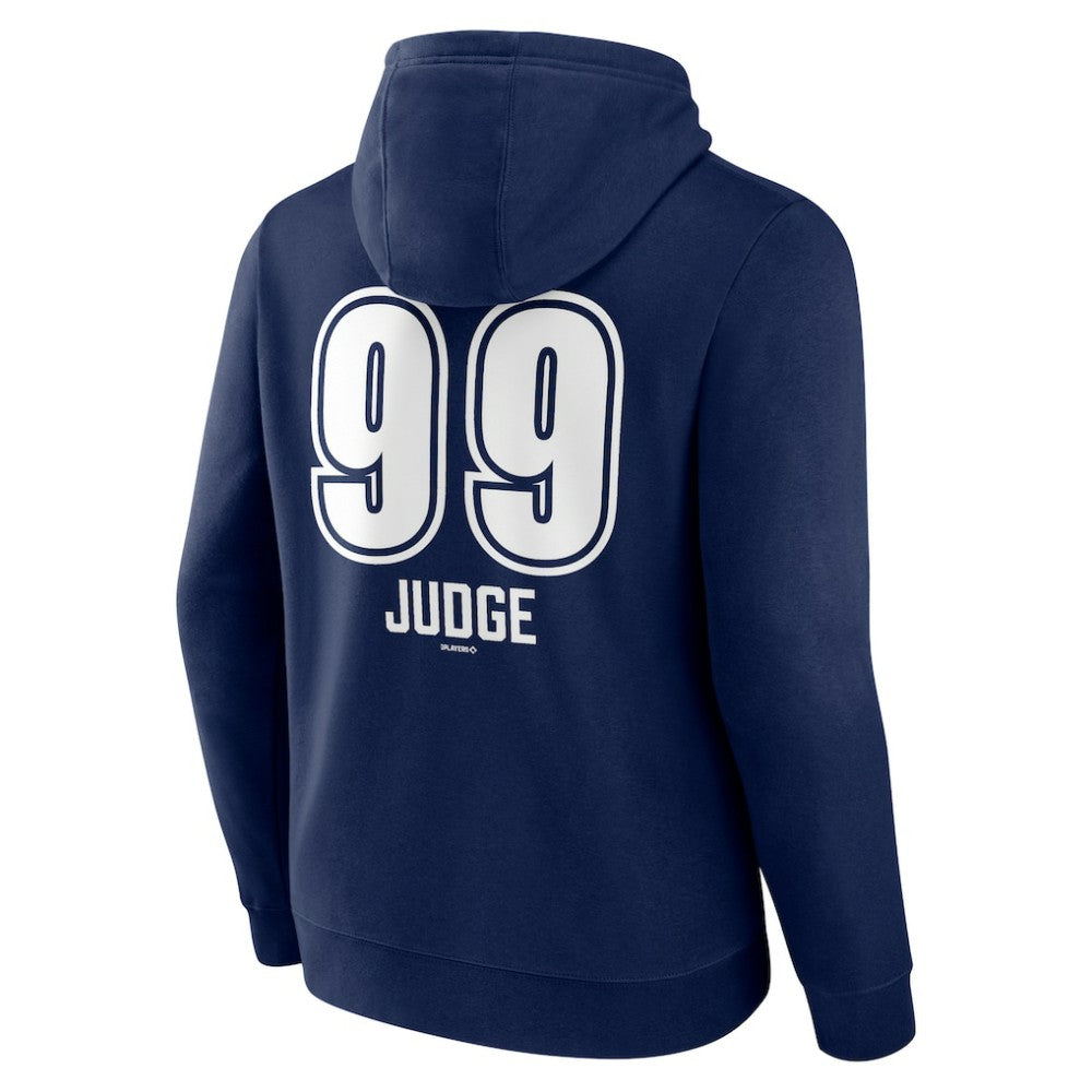 Aaron Judge New York Yankees Fastball Player Name & Number Pullover Hoodie - MLB Hoodies