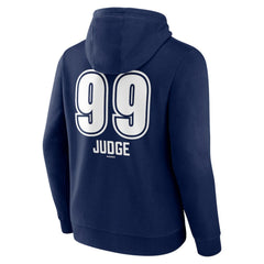 Aaron Judge New York Yankees Fastball Player Name & Number Pullover Hoodie - MLB Hoodies