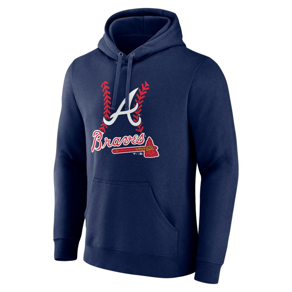 Matt Olson Atlanta Braves Fastball Player Name & Number Pullover Hoodie - MLB Hoodies