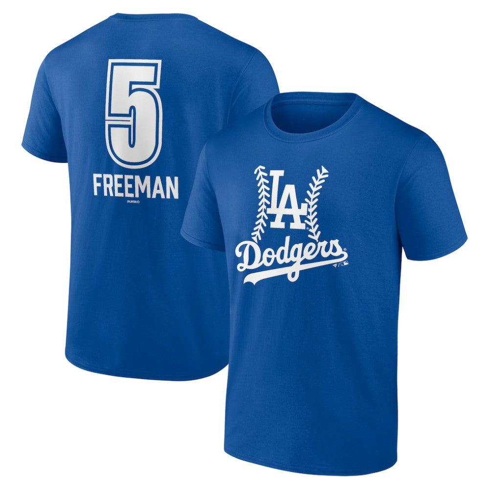 Freddie Freeman Los Angeles Dodgers Fastball Player Name & Number T-Shirt - MLB T-shirts