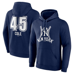 Gerrit Cole New York Yankees Fastball Player Name & Number Pullover Hoodie - MLB Hoodies