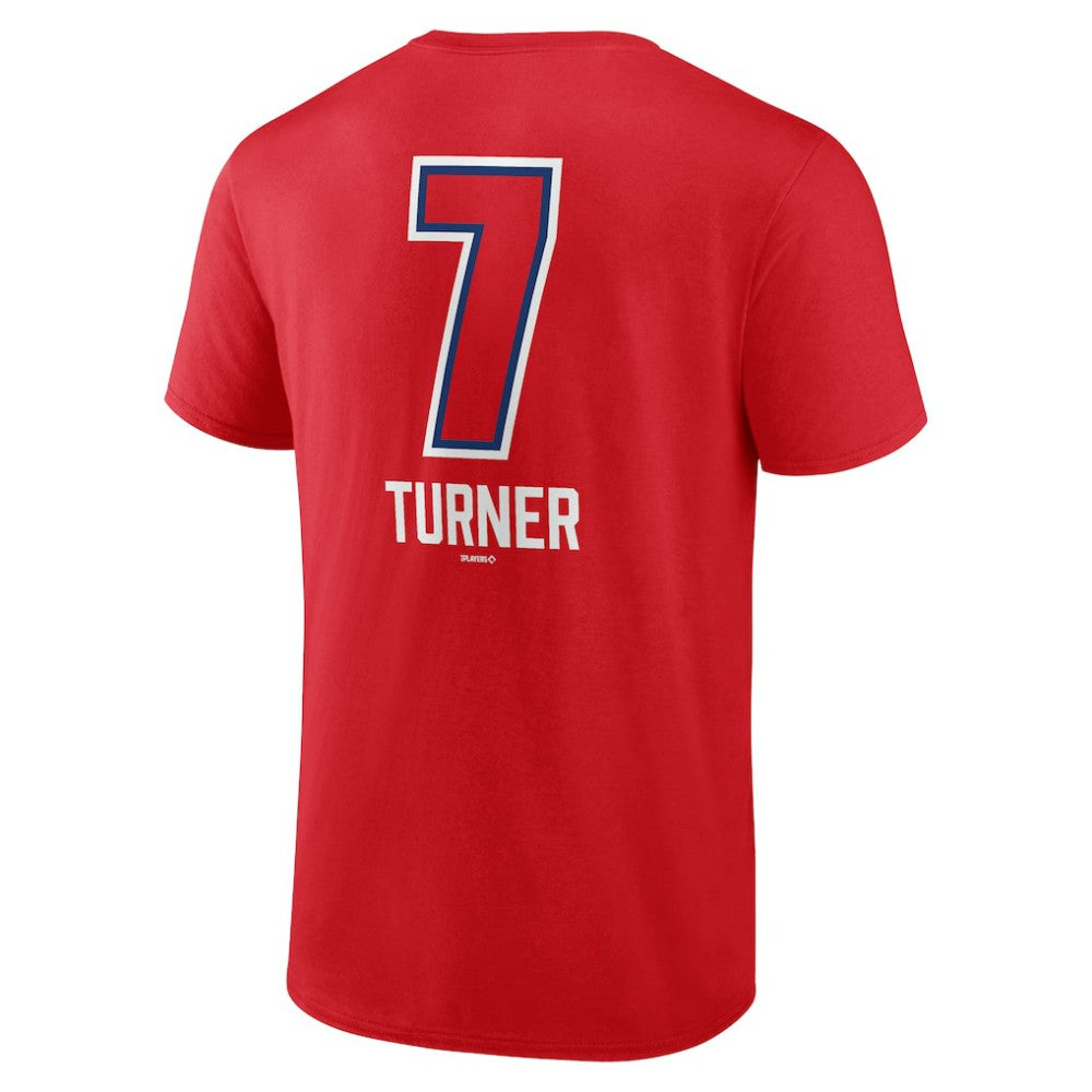 Trea Turner Philadelphia Phillies Fastball Player Name & Number T-Shirt - MLB T-shirts