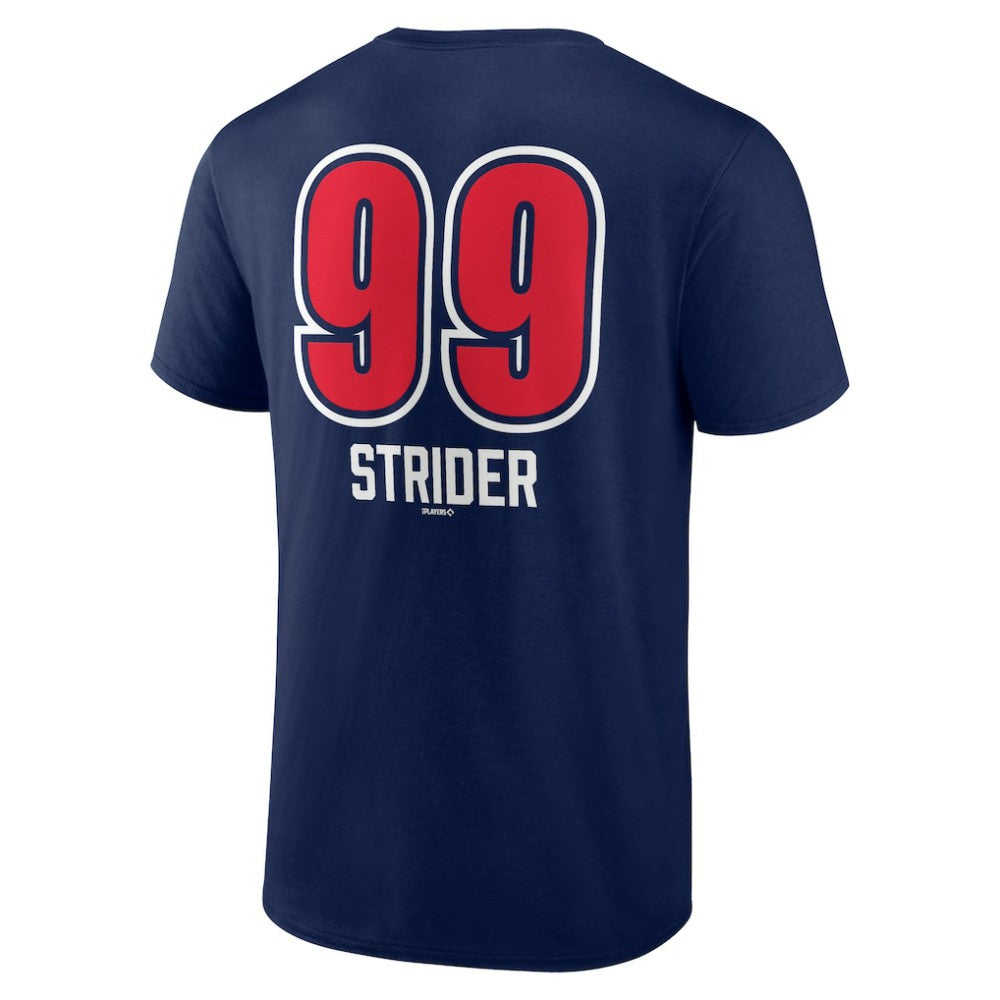 Spencer Strider Atlanta Braves Fastball Player Name & Number T-Shirt - MLB T-shirts