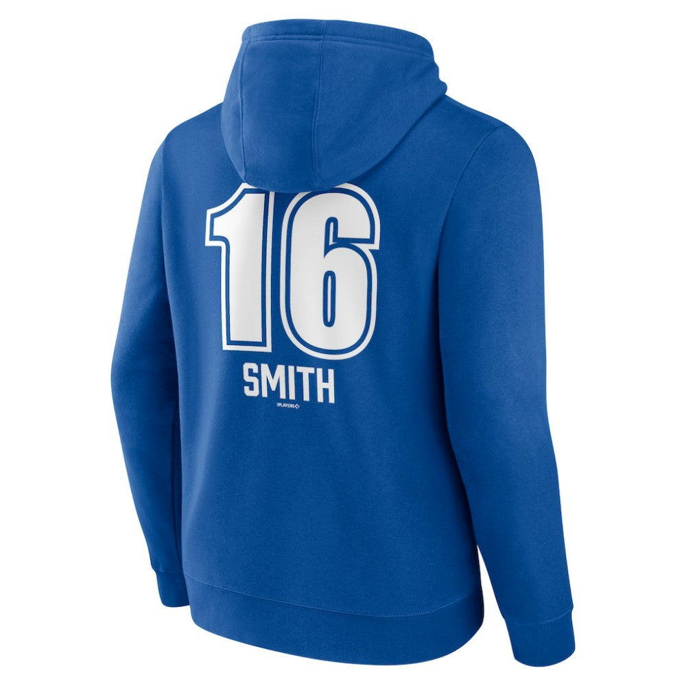 Will Smith Los Angeles Dodgers Fastball Player Name & Number Pullover Hoodie - MLB Hoodies