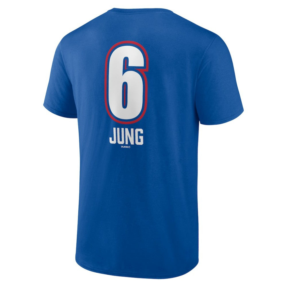 Josh Jung Texas Rangers Fastball Player Name & Number T-Shirt - MLB T-shirts