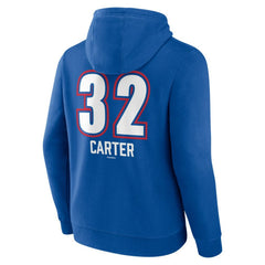 Evan Carter Texas Rangers Fastball Player Name & Number Pullover Hoodie - MLB Hoodies