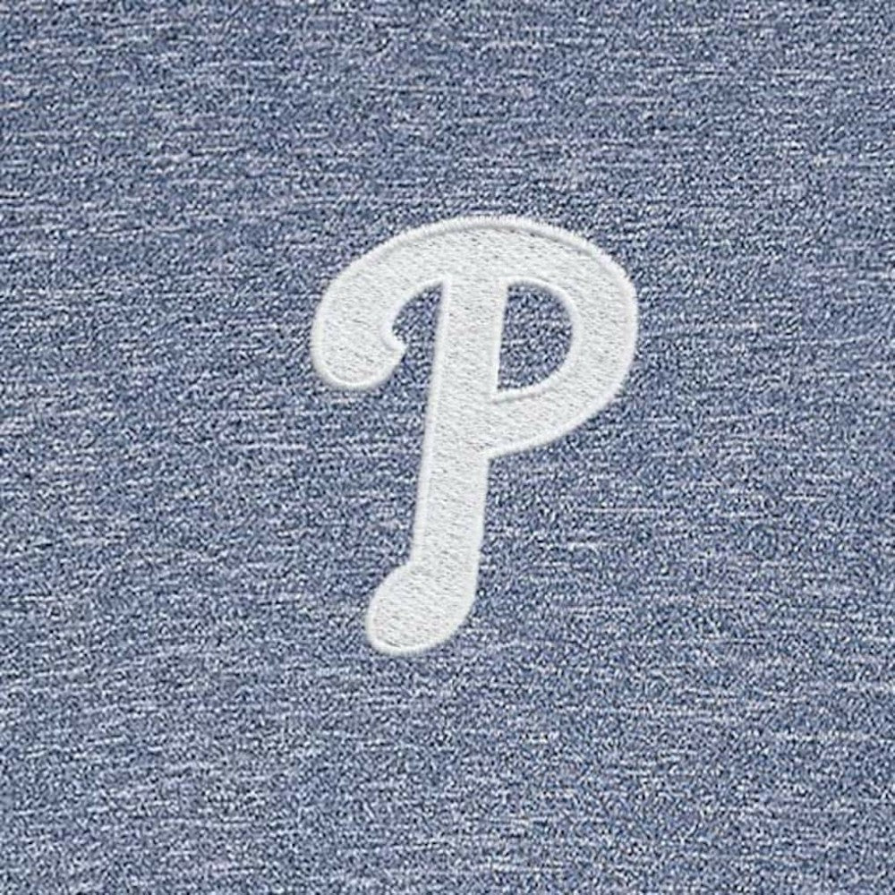 Philadelphia Phillies Antigua Hunk Quarter-Zip Top - MLB Tops