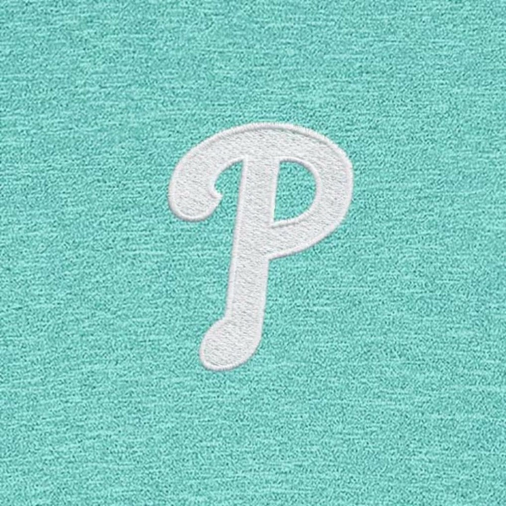 Philadelphia Phillies Antigua Hunk Quarter-Zip Top - MLB Tops