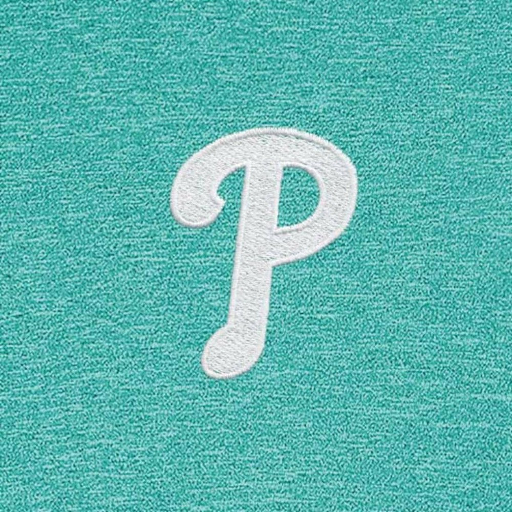 Philadelphia Phillies Antigua Hunk Quarter-Zip Top - MLB Tops