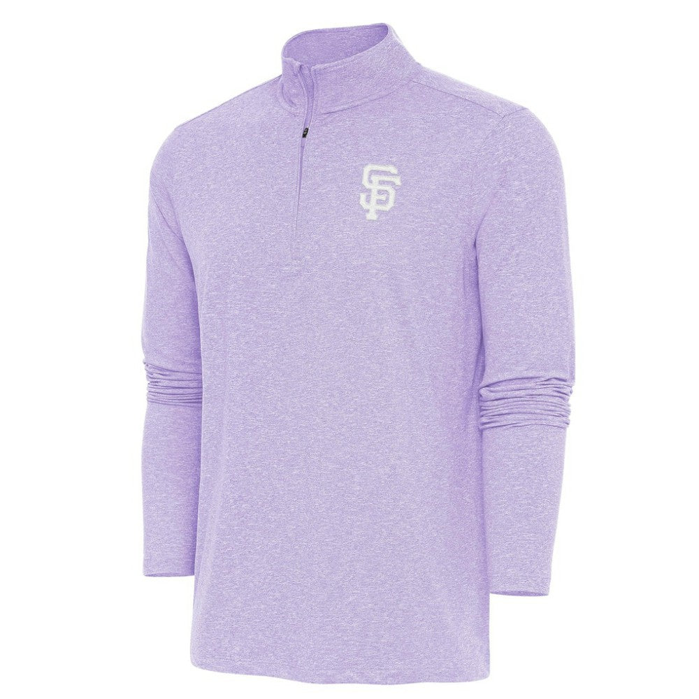 San Francisco Giants Antigua Hunk Quarter-Zip Top - MLB Tops