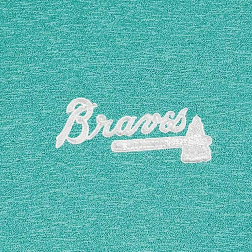 Atlanta Braves Antigua Hunk Quarter-Zip Top - MLB Tops