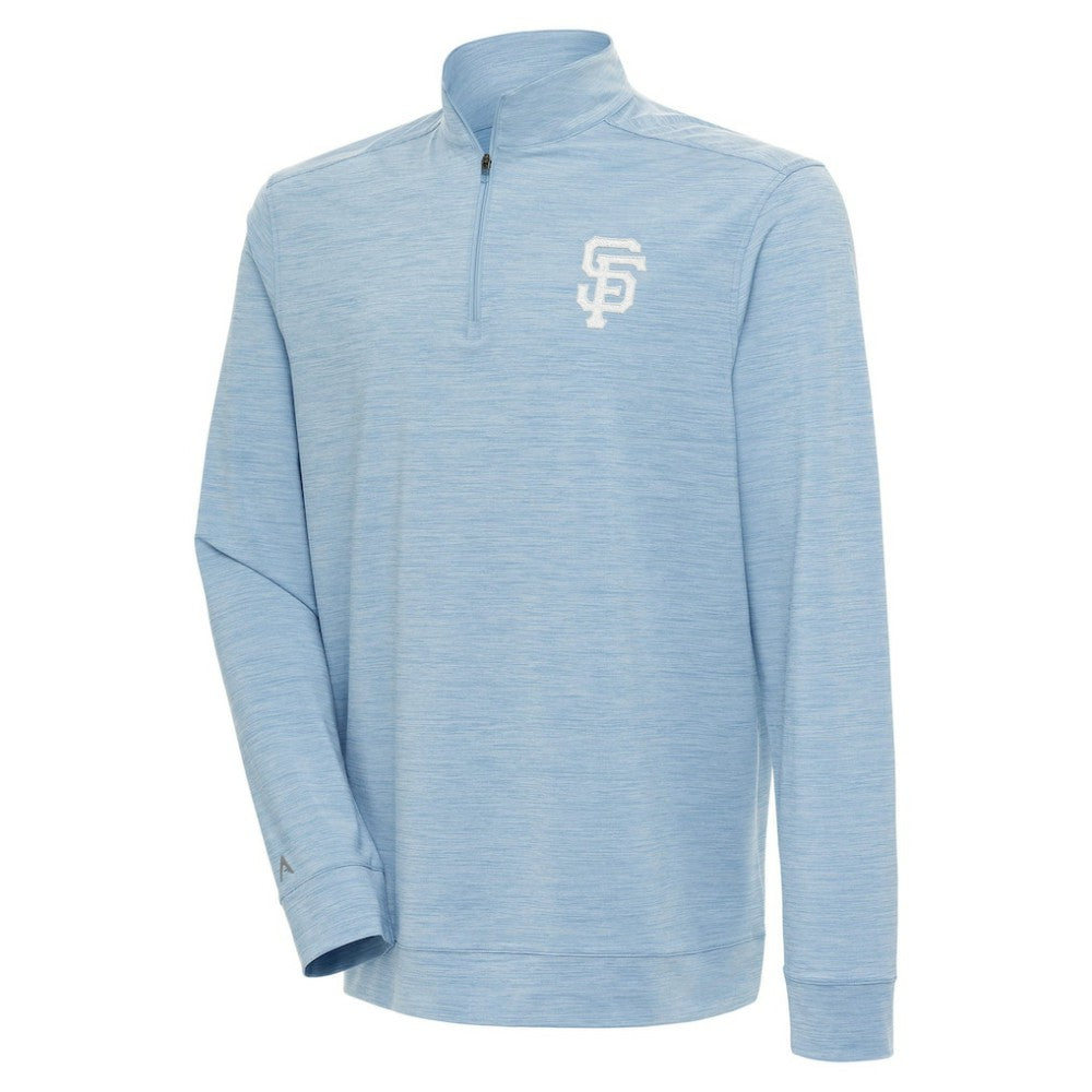 San Francisco Giants Antigua Bright Quarter-Zip Pullover Top - MLB Pullover