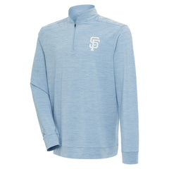 San Francisco Giants Antigua Bright Quarter-Zip Pullover Top - MLB Pullover