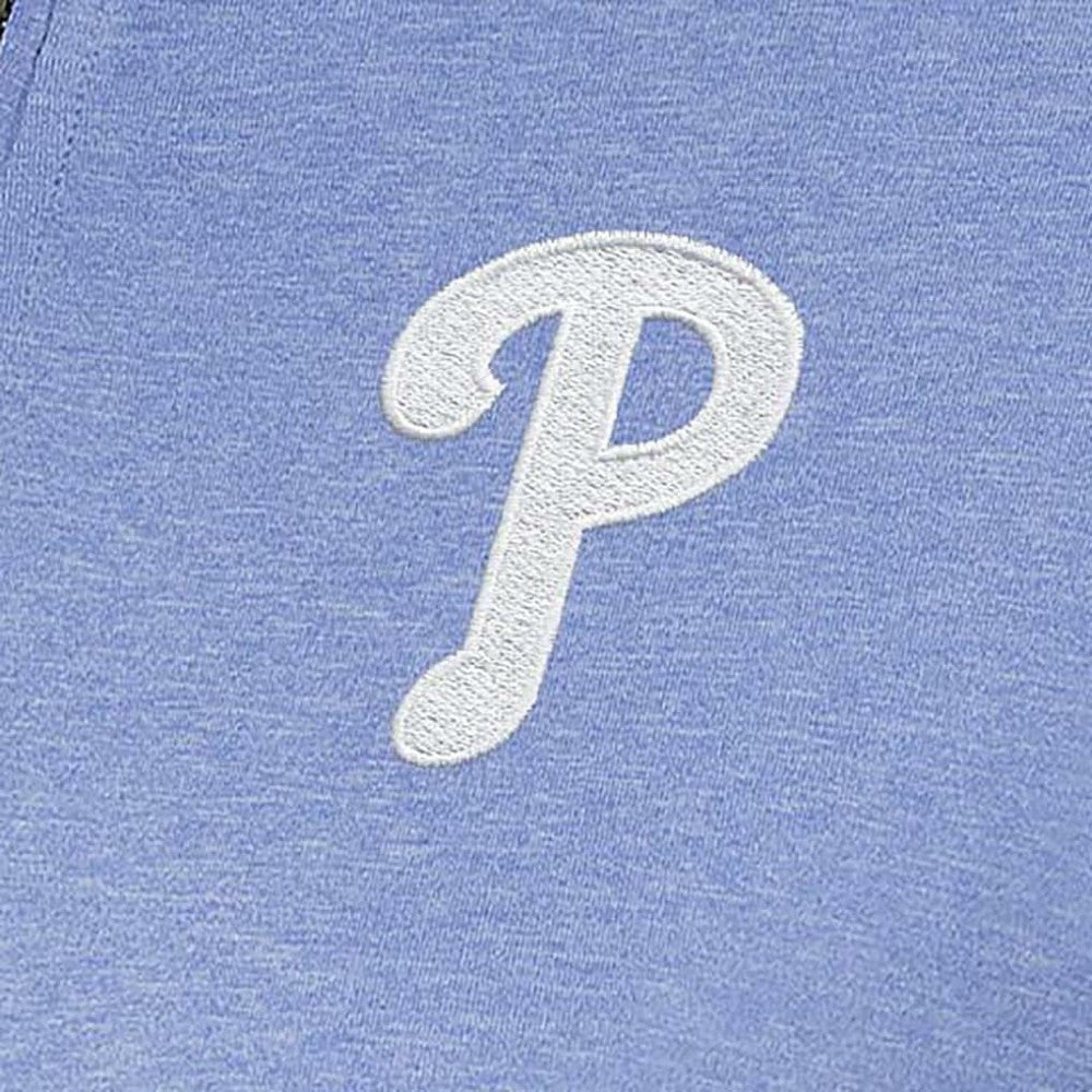 Philadelphia Phillies Antigua Women's Mentor Quarter-Zip Pullover Top - MLB Pullover