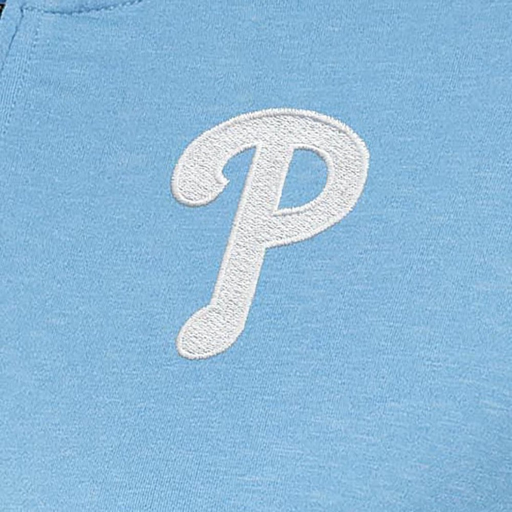 Philadelphia Phillies Antigua Women's Mentor Quarter-Zip Pullover Top - MLB Pullover