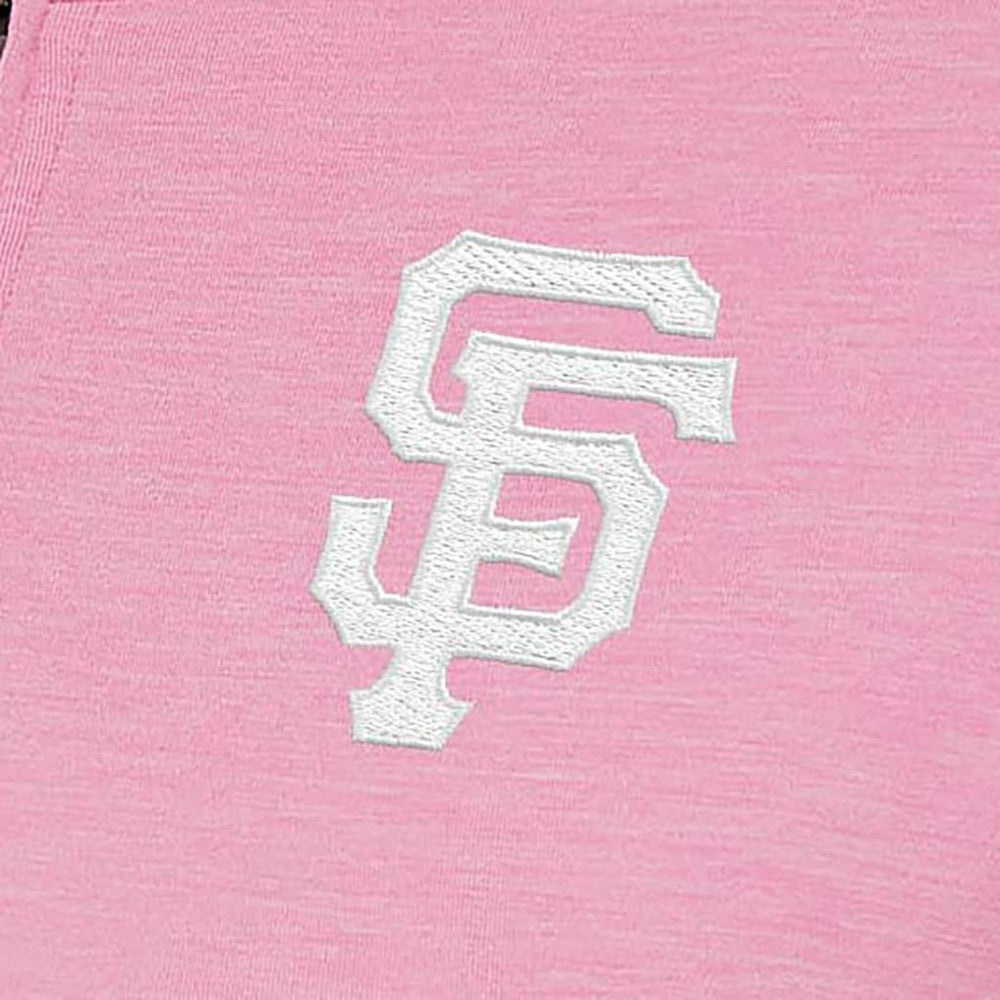 San Francisco Giants Antigua Women's Mentor Quarter-Zip Pullover Top - MLB Pullover