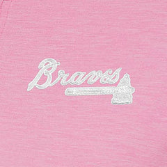 Atlanta Braves Antigua Women's Mentor Quarter-Zip Pullover Top - MLB Pullover