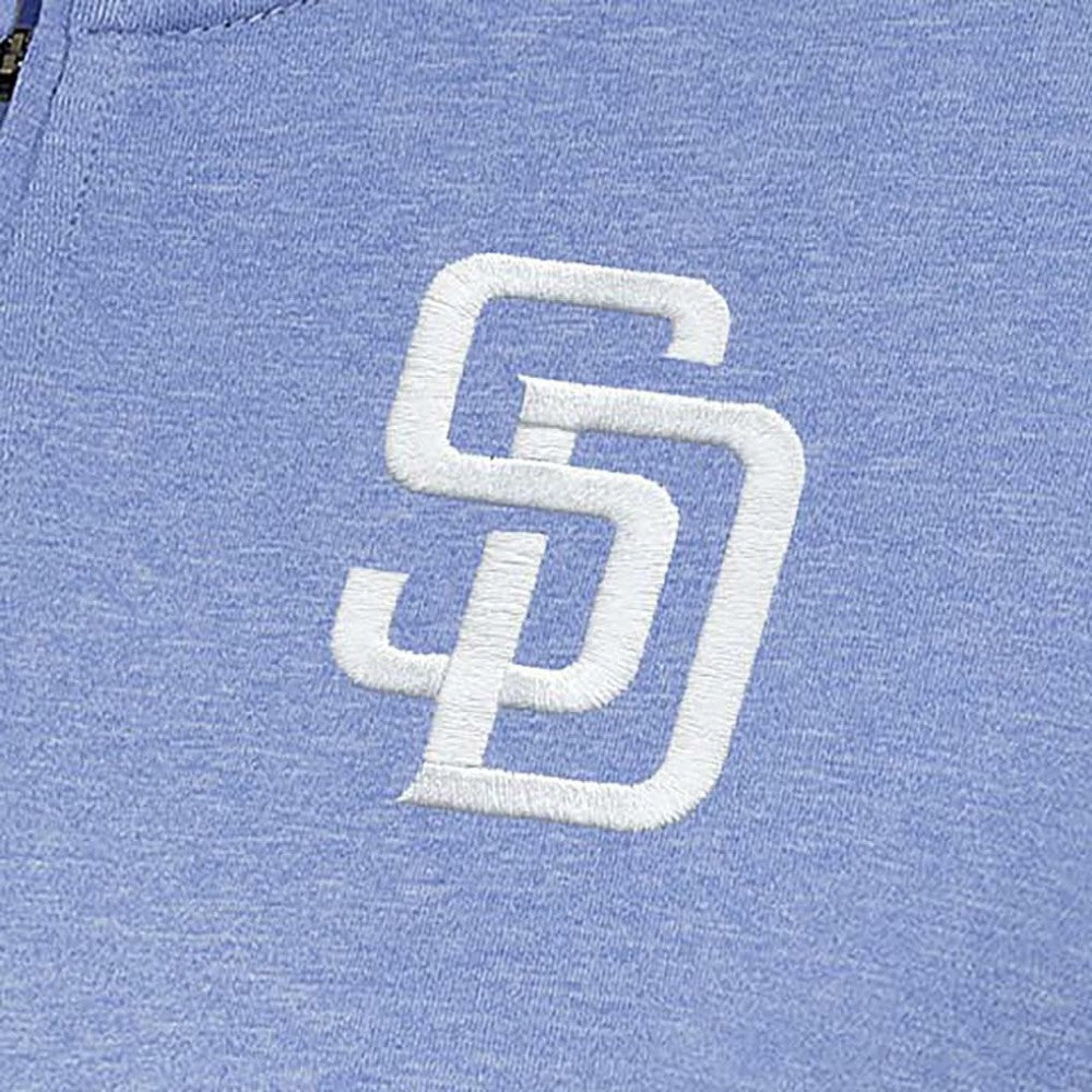 San Diego Padres Antigua Women's Mentor Quarter-Zip Pullover Top - MLB Pullover