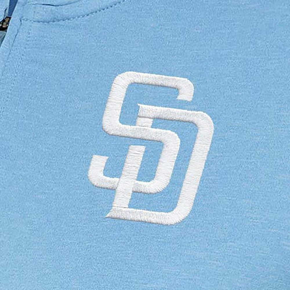 San Diego Padres Antigua Women's Mentor Quarter-Zip Pullover Top - MLB Pullover