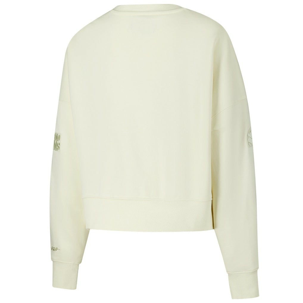 Cleveland Browns Pro Standard Triple Tonal Cropped Fleece Pullover Sweatshirt | NFL US