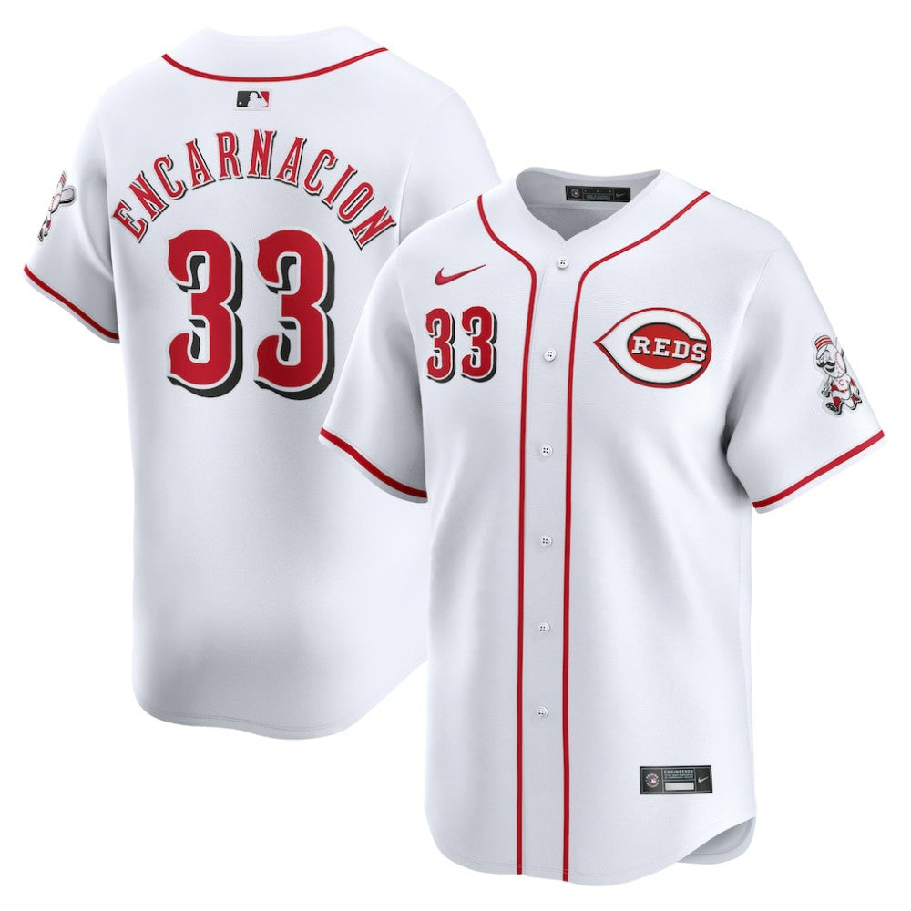 Christian Encarnacion-Strand Cincinnati Reds Nike Home Limited Player Jersey - MLB Jerseys