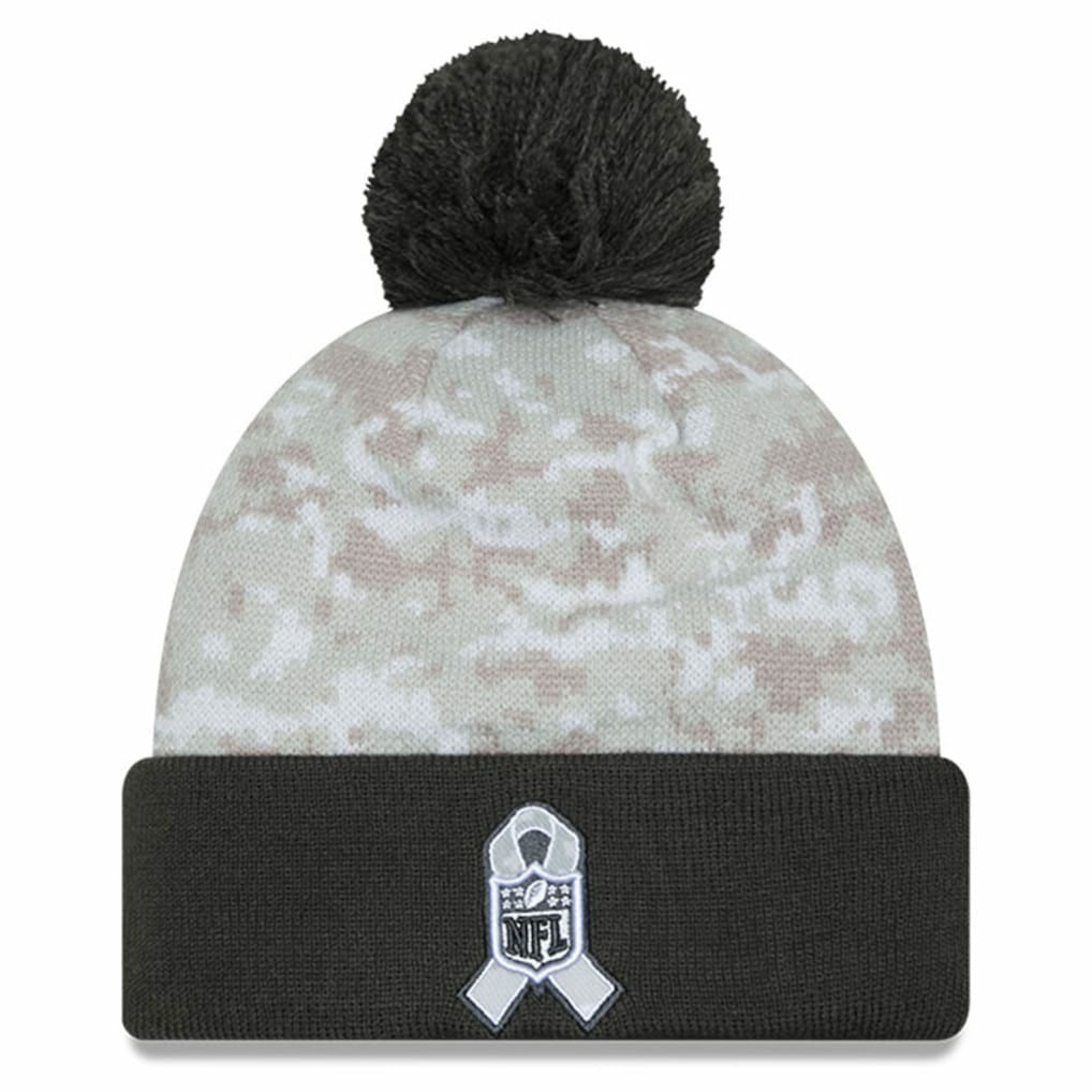 Cincinnati Bengals Youth 2024 Salute To Service Cuffed Pom Knit Hat | NFL Near me