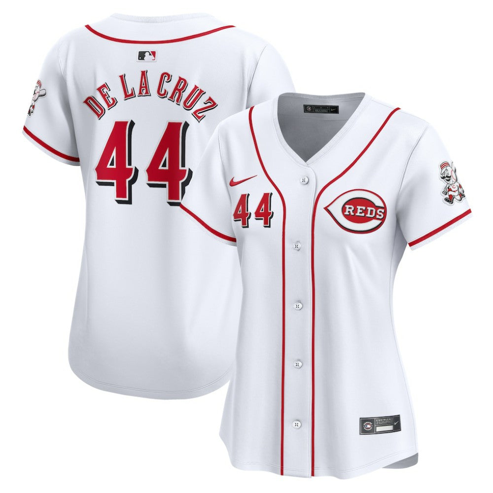 Elly De La Cruz Cincinnati Reds Nike Women's Home Limited Player Jersey – White - MLB Jerseys