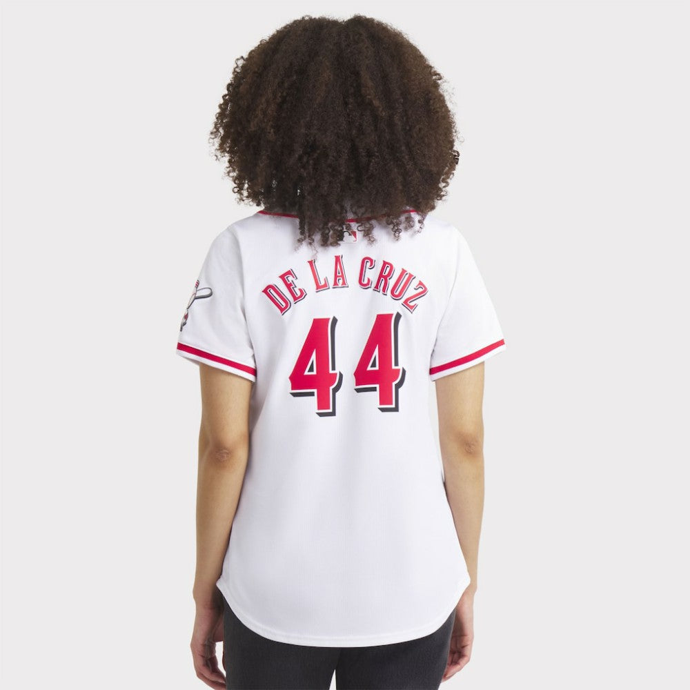 Elly De La Cruz Cincinnati Reds Nike Women's Home Limited Player Jersey – White - MLB Jerseys