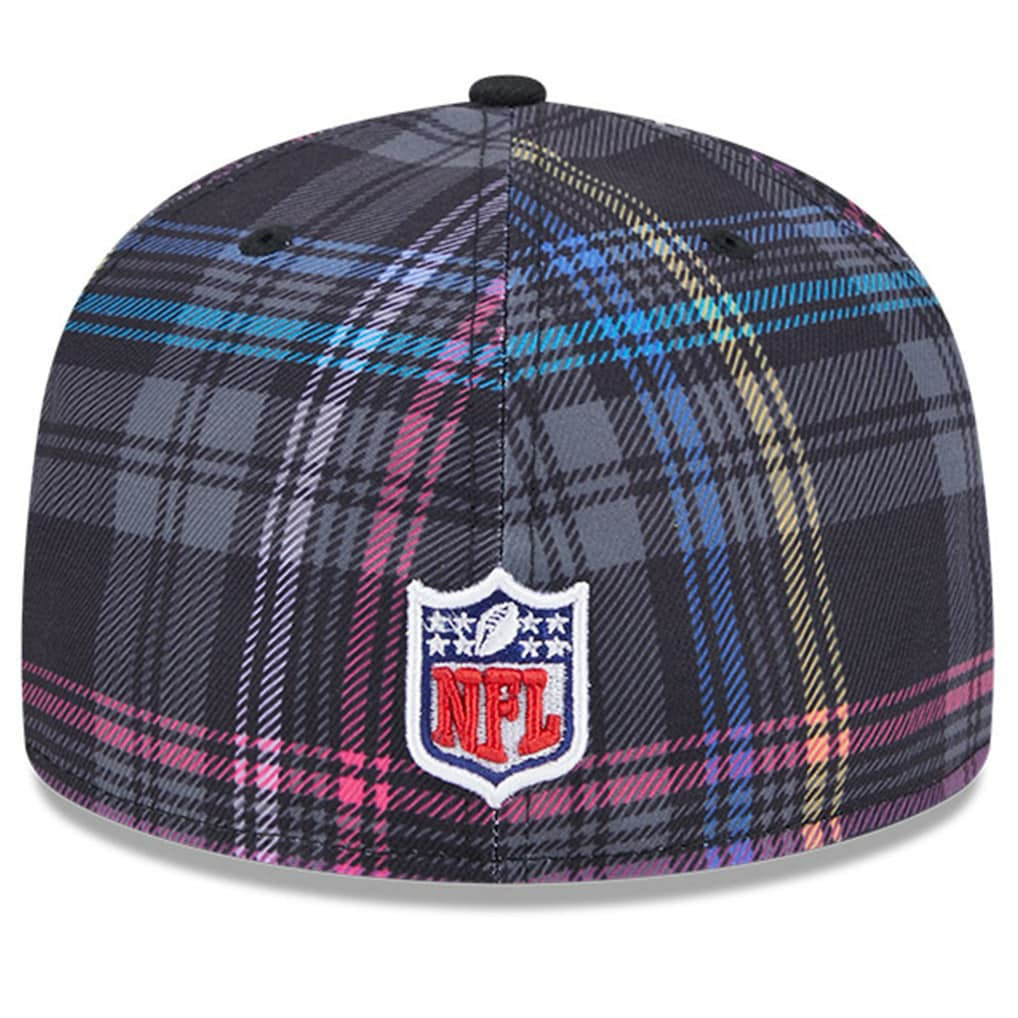 Jacksonville Jaguars 2024 NFL Crucial Catch Plaid 59FIFTY Fitted Hat | NFL Hot