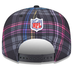 Jacksonville Jaguars 2024 NFL Crucial Catch Plaid 9FIFTY Snapback Hat | NFL New