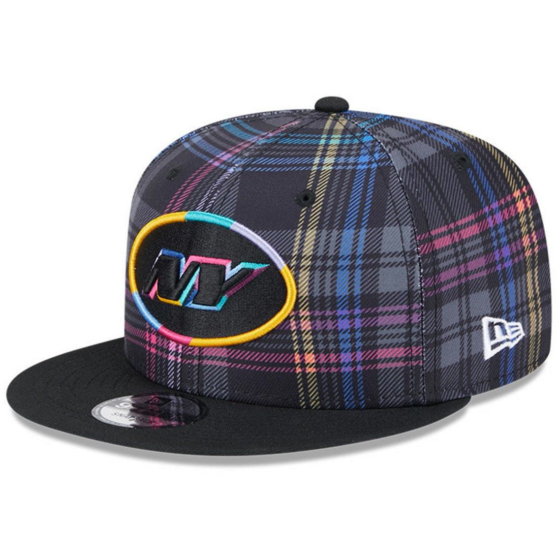 New York Jets 2024 NFL Crucial Catch Plaid 9FIFTY Snapback Hat | NFL Near me