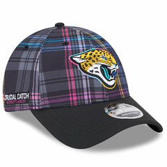 Jacksonville Jaguars 2024 NFL Crucial Catch Plaid 9FORTY Adjustable Hat | NFL New