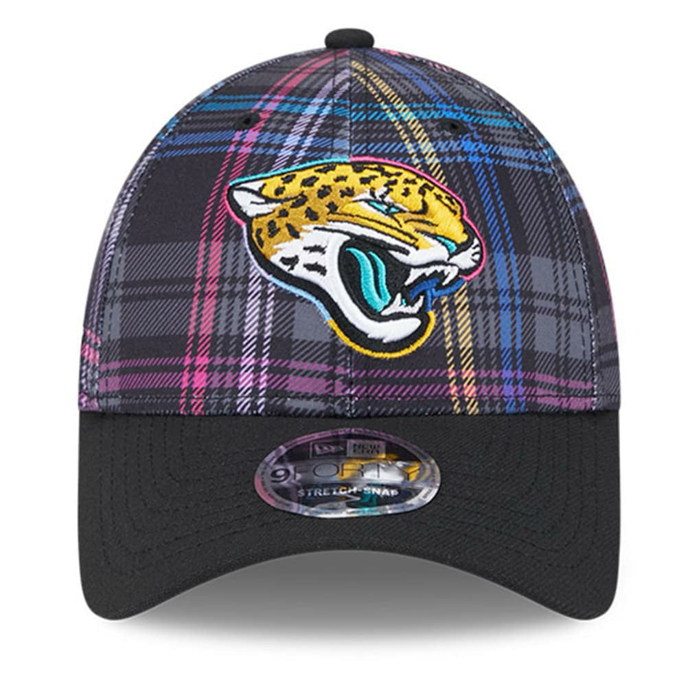 Jacksonville Jaguars 2024 NFL Crucial Catch Plaid 9FORTY Adjustable Hat | NFL New