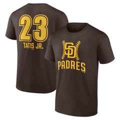 Fernando Tatis Jr. San Diego Padres Fastball Player Name & Number T-Shirt - MLB T-shirts