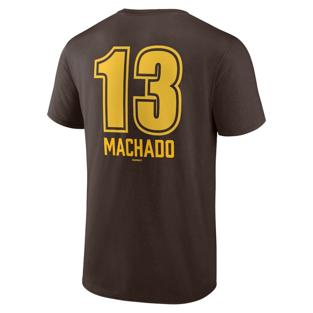 Manny Machado San Diego Padres Fastball Player Name & Number T-Shirt - MLB T-shirts