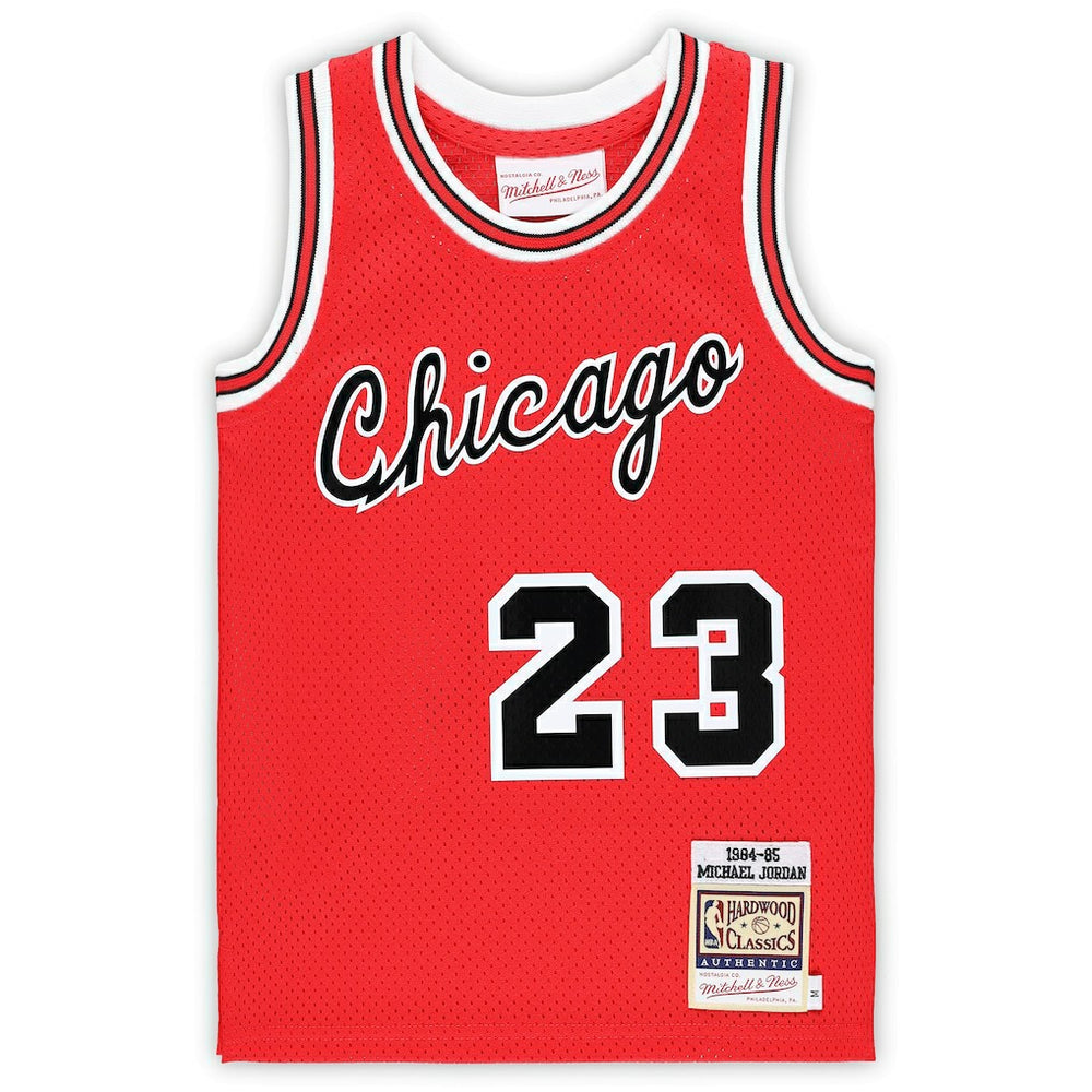 Red Michael Jordan Chicago Bulls Preschool Hardwood Classics 1984/85 Authentic Swingman Jersey sale | NBA