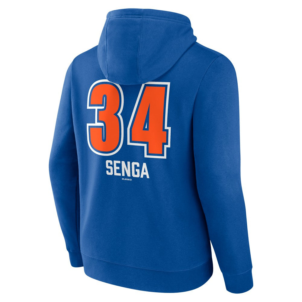 Kodai Senga New York Mets Fastball Player Name & Number Pullover Hoodie - MLB Hoodies