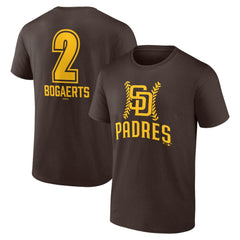Xander Bogaerts San Diego Padres Fastball Player Name & Number T-Shirt - MLB T-shirts