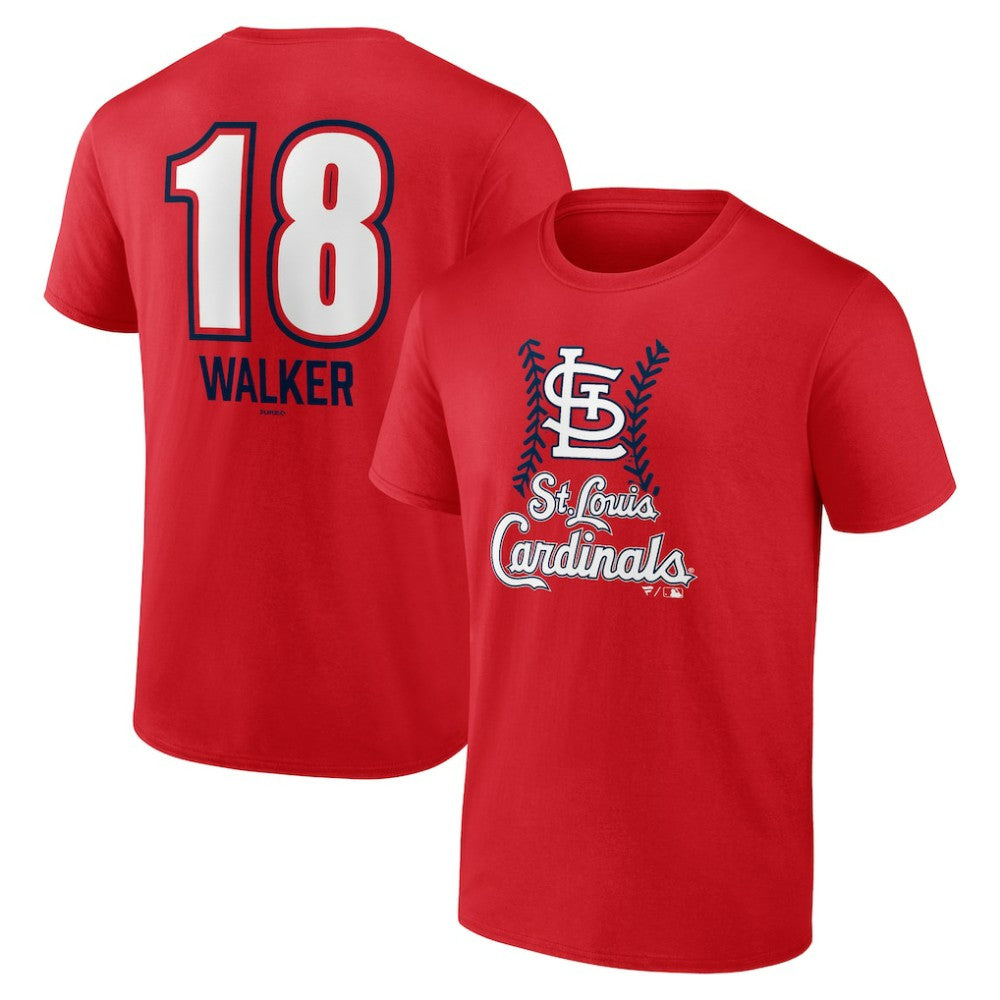 Jordan Walker St. Louis Cardinals Fastball Player Name & Number T-Shirt - MLB T-shirts