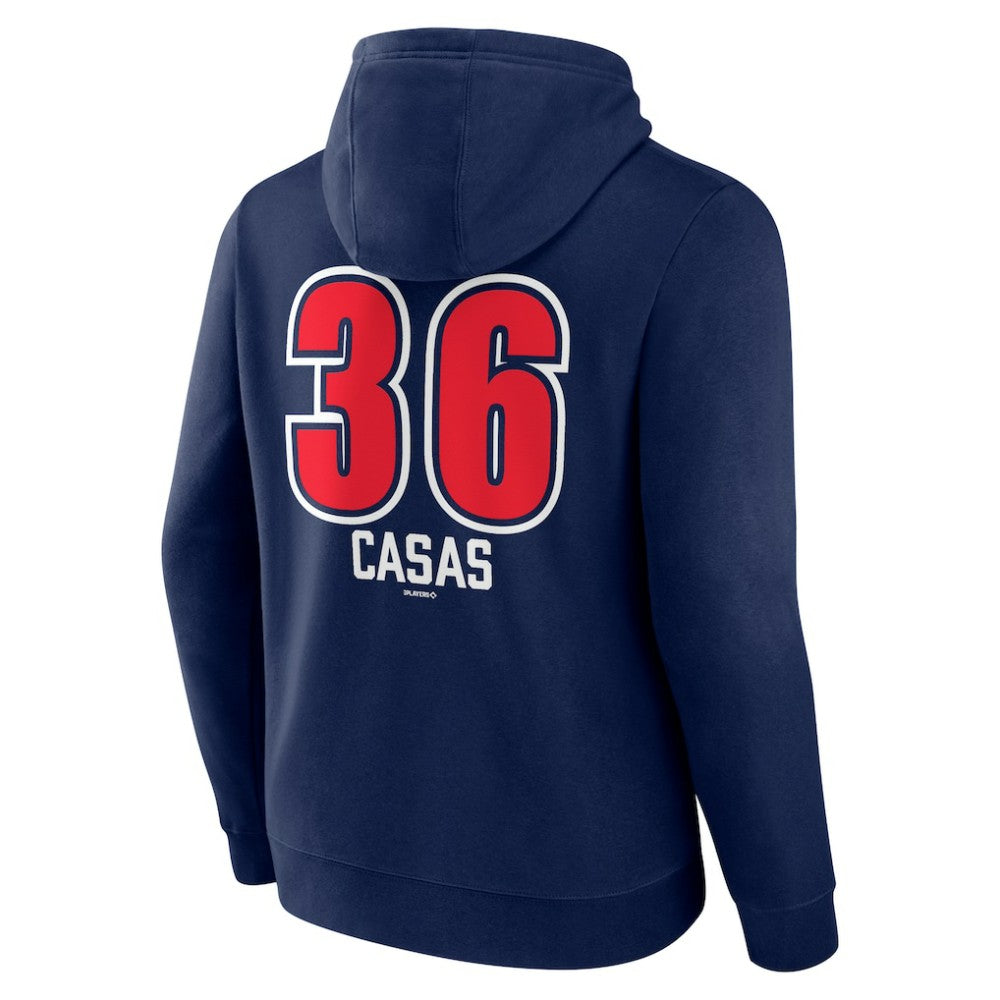Triston Casas Boston Red Sox Fastball Player Name & Number Pullover Hoodie - MLB Hoodies