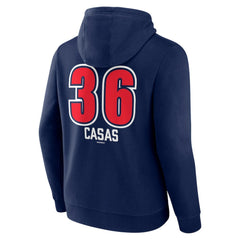 Triston Casas Boston Red Sox Fastball Player Name & Number Pullover Hoodie - MLB Hoodies