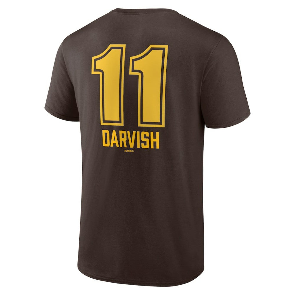 Yu Darvish San Diego Padres Fastball Player Name & Number T-Shirt - MLB T-shirts