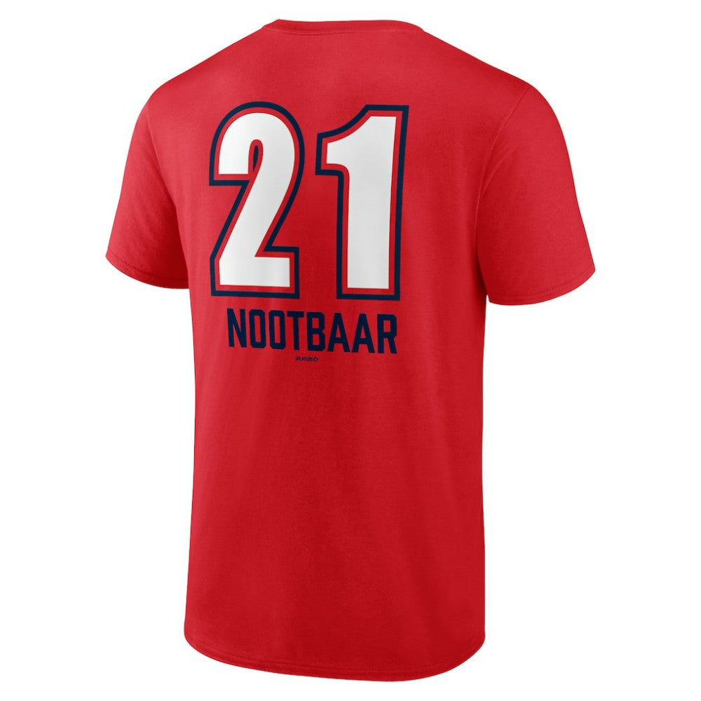 Lars Nootbaar St. Louis Cardinals Fastball Player Name & Number T-Shirt - MLB T-shirts